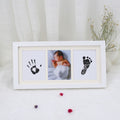 Ink Hand Footprint Photo Frame Baby DIY Handprint Footprint