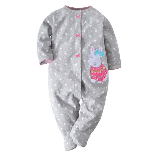 Home Love Romper Fleece Jumpsuit For Newborn Baby Boys And Baby Girl  New Born Baby Clothes