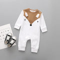 Fashion Trend Stevvex Cute Animals Spring Romper Newborn Baby Clothes Kids Long Sleeve Underwear Cotton Boys Clothes Romper For Kids