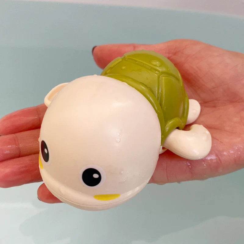Baby Bath Toy – Swimming Turtle & Whale Clockwork Water Toy