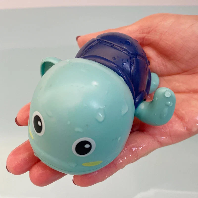 Baby Bath Toy – Swimming Turtle & Whale Clockwork Water Toy