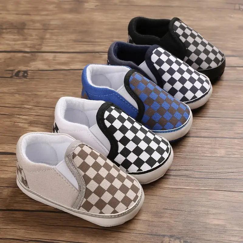 Baby Shoes Classical Sport Soft Sole PU Leather Multi-Color Crib Baby Moccasins Casual Sneakers