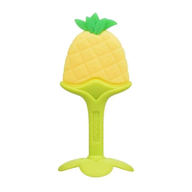 Baby Teether Toys Toddle Safe Banana Teething Ring Silicone Chew Dental Care Toothbrush Nursing Beads Gift For Infant